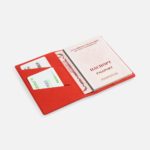 Обложка для паспорта Devon, красная 3