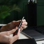 Ручка шариковая Scribo, матовая черная 6