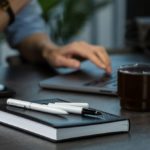 Ручка шариковая Scribo, матовая белая 6