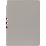 Ежедневник Flexpen, недатированный, серебристо-красный 4