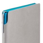 Ежедневник Flexpen, недатированный, серебристо-бирюзовый 3