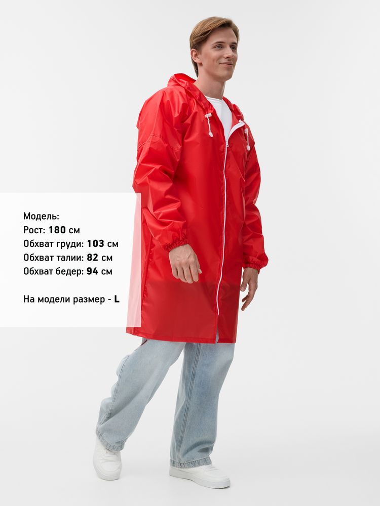 Дождевик Rainman Zip, красный 8