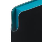 Ежедневник Flexpen Black, недатированный, черный с бирюзовым 2