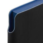 Ежедневник Flexpen Black, недатированный, черный с синим 2