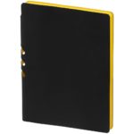 Ежедневник Flexpen Black, недатированный, черный с желтым 6