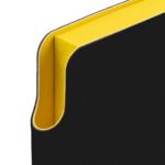 Ежедневник Flexpen Black, недатированный, черный с желтым 2