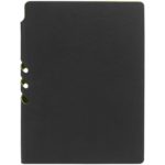Ежедневник Flexpen Black, недатированный, черный с зеленым 4