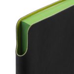 Ежедневник Flexpen Black, недатированный, черный с зеленым 2
