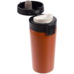 Термостакан с ситечком No Leak Infuser, оранжевый 2
