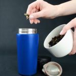 Термостакан с ситечком No Leak Infuser, синий 7