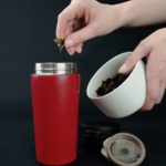 Термостакан с ситечком No Leak Infuser, красный 8