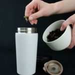 Термостакан с ситечком No Leak Infuser, белый 8