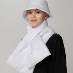 Панама утепленная Shelter, белая 8