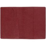 Обложка для паспорта Petrus, красная 2