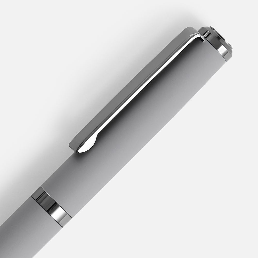Ручка шариковая Inkish Gunmetal в футляре, серая 3