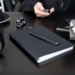 Ручка шариковая Inkish Gunmetal в футляре, белая 7