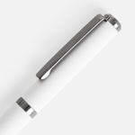 Ручка шариковая Inkish Gunmetal в футляре, белая 3