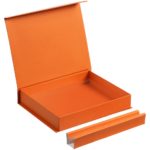 Коробка Duo под ежедневник и ручку, оранжевая 3