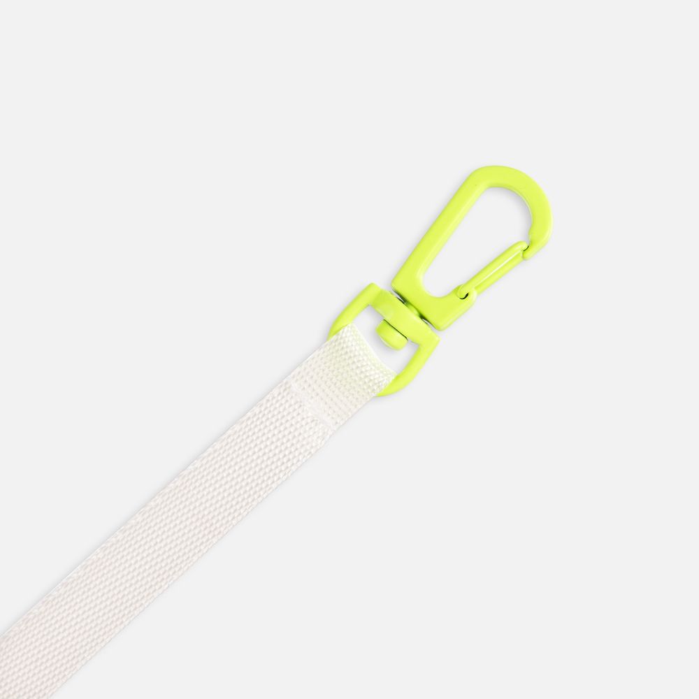 Застежка-карабин Snap Hook, S, желтый неон 2
