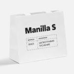 Пакет бумажный Manilla M, белый 10