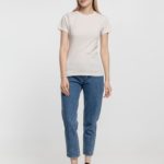 Футболка женская T-bolka Lady, молочно-белая 7