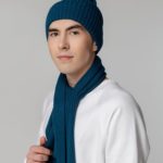 Шапка Yong, темно-синяя (морская волна) 4