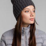 Шапка Norfold, черный меланж 4