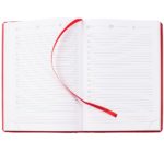 Ежедневник Prizma, недатированный, красный 4