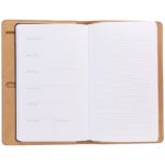 Еженедельник-портфолио Remini, недатированный, бежевый 5