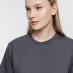 Футболка унисекс T-Bolka 160, темно-серая (графит) 10