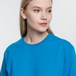Футболка унисекс T-Bolka 160, бирюзовая 10