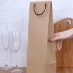 Пакет под бутылку Vindemia, крафт 4