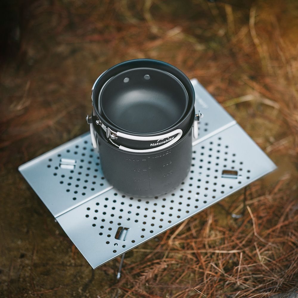 Набор посуды Naturehike NH18T018-G, серый 4
